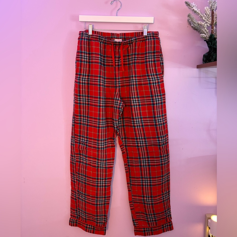 Wondershop Red and Green Plaid Sleepwear